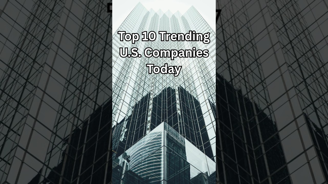 Top 10 Trending Companies In US In 2025 #top10 #usa#company