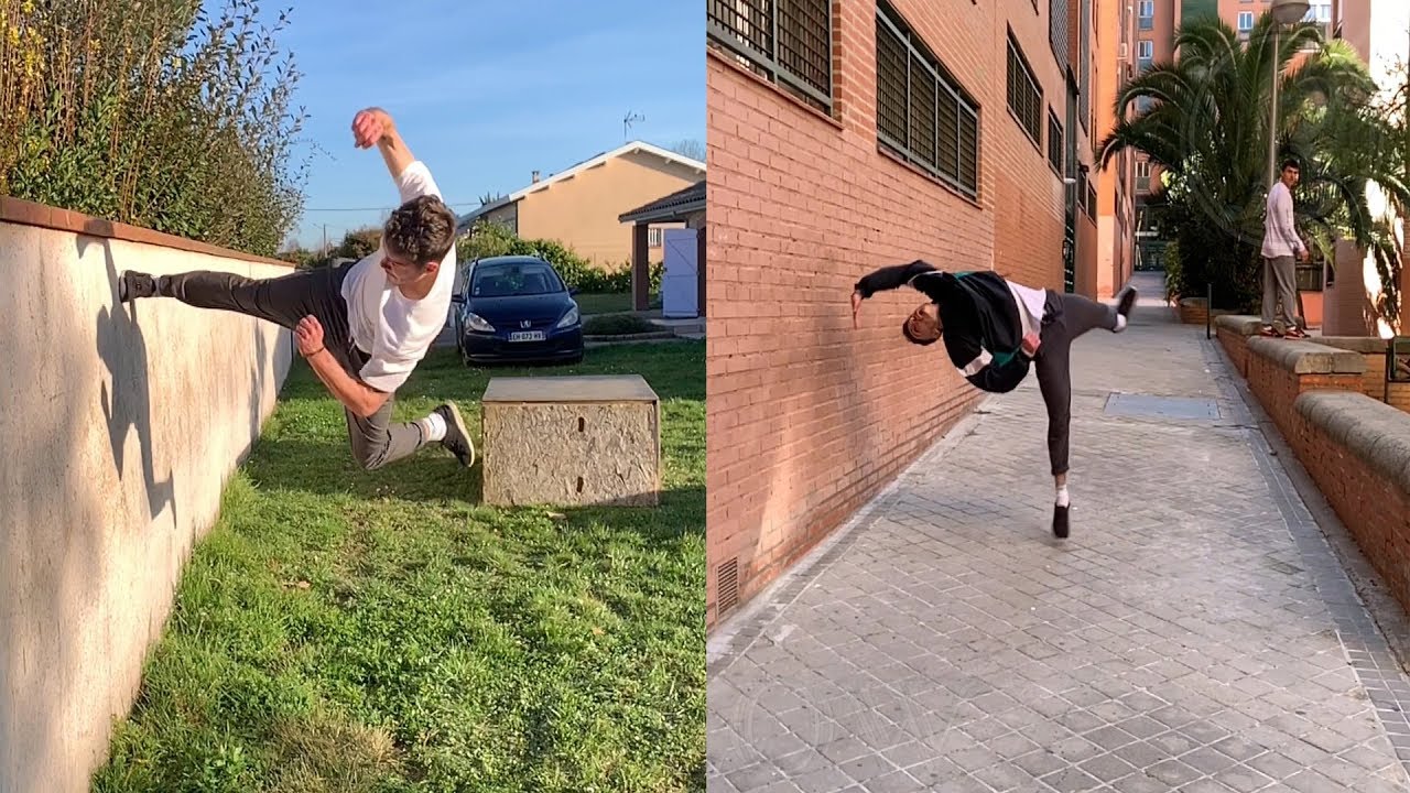 Tricking & Freerunning Compilation - Nicolas Delfau