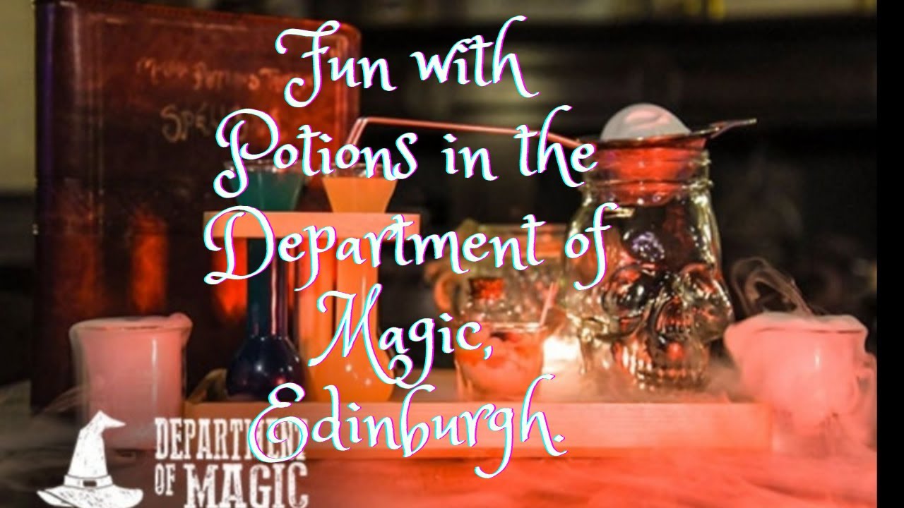 Magical Potions at the Department of Magic, Edinborough.