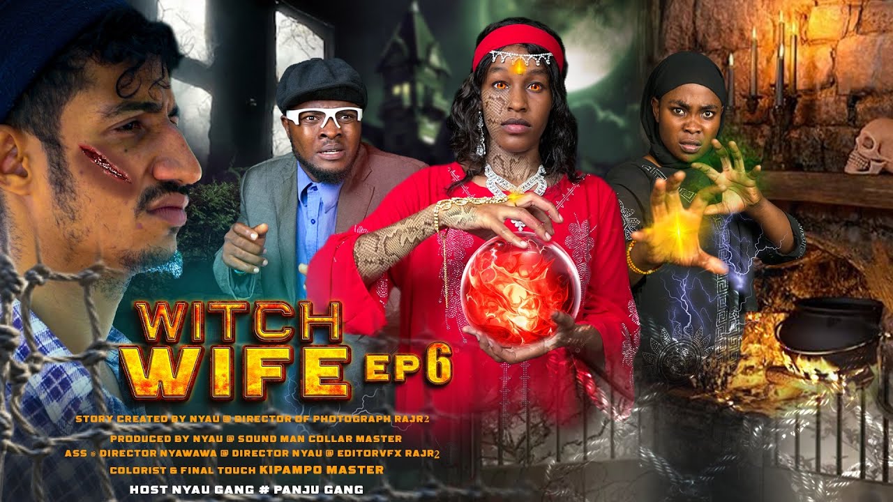 WITCH WIFE😱  EPISODE [ 6 ]  #panjugang #kiparabrand #clamvevo 