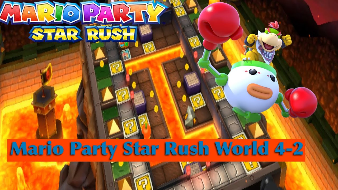 Let’s Play Mario Party Star Rush: Toad Scramble: World 4-2