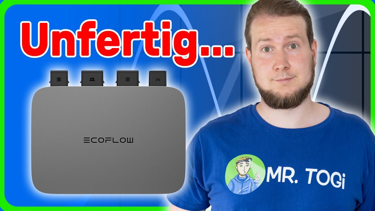 TEST: EcoFlow PowerStream 🔌 🔋 Speicher für das Balkonkraftwerk