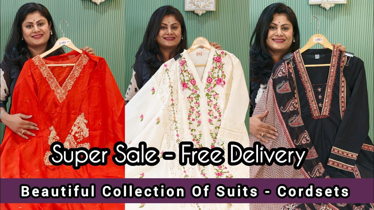 💞Basic to Designer Suits & Cordsets Super Sale From Chhap By Shivani - Jaipur 💞
