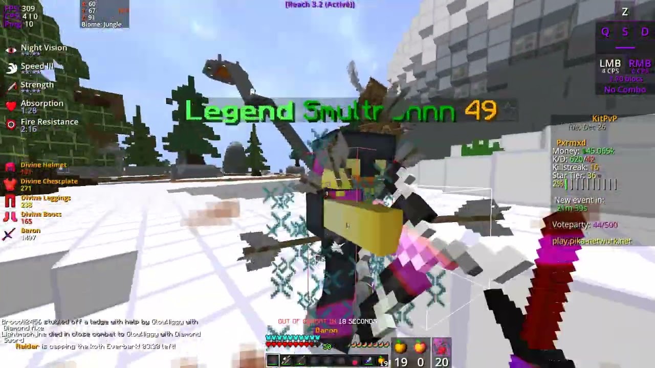 PvP Montage On Pika Network KitPvP #5