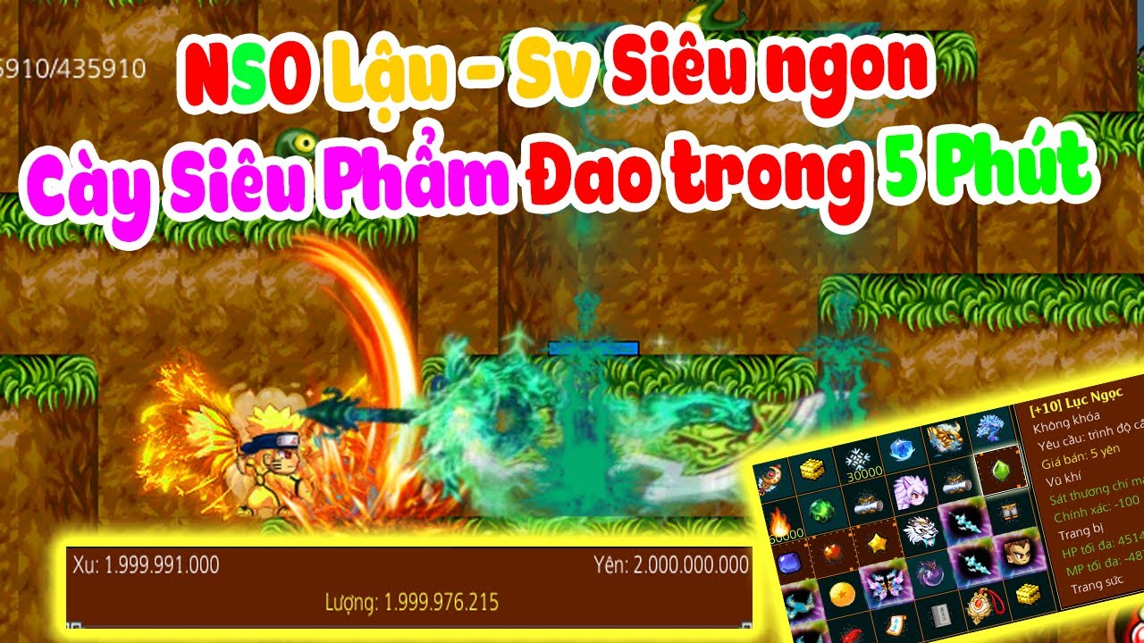 Review NSO Lậu - Mình Tạo ra Siêu Phẩm Dao trong 5 phút với SV FREE MỌI THỨ