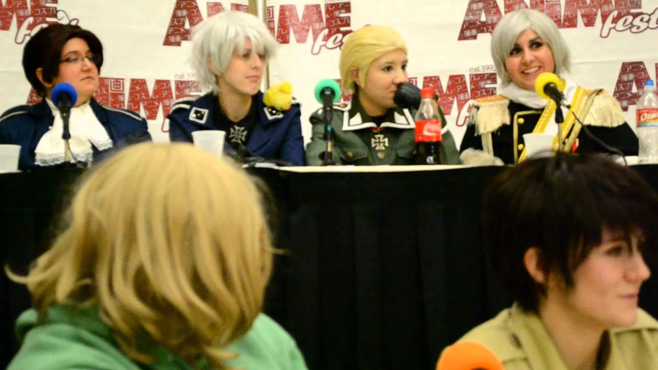 AnimeFest 2013 Hetalia 18+ Panel Part One