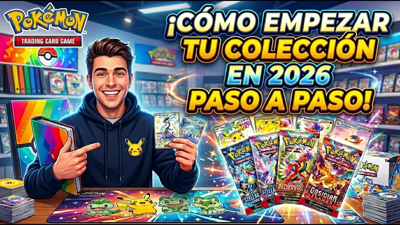 GUIA COMPLETA PARA COMENZAR BIEN UNA COLECCIÓN POKEMON TCG en 2026