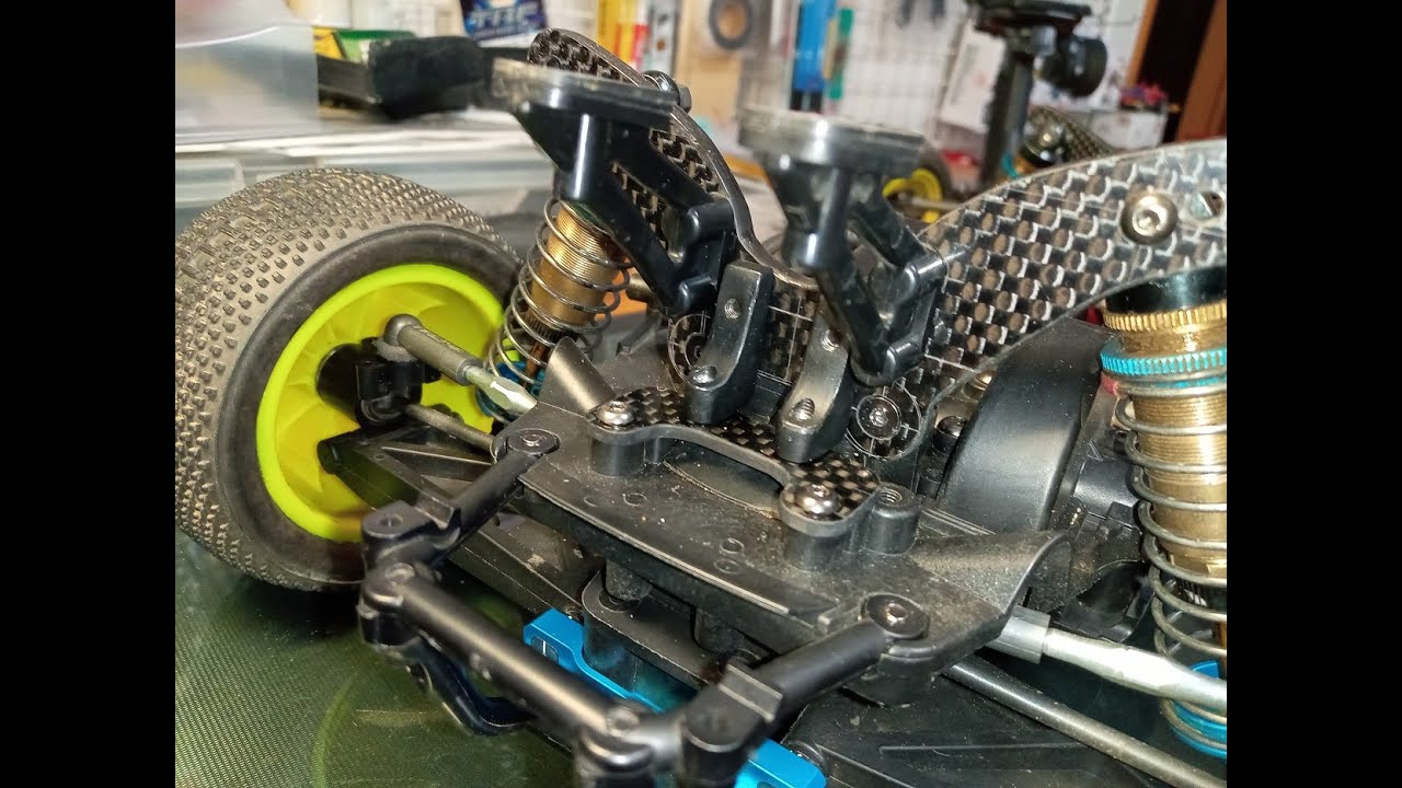 TAMIYA TD2/TD4 　ｱｽﾁｭｰﾄ2022　ｽｰﾊﾟｰｱﾊﾞﾝﾃ　リアダンパーステー取付補強のアイディア