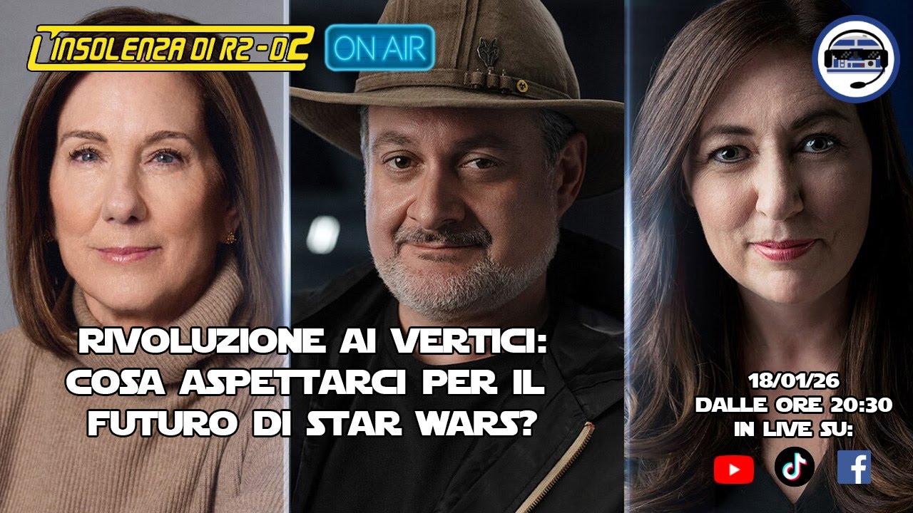 L'Insolenza di R2-D2 on air: cambio alla presidenza di Lucasfilm e futuro di Star Wars