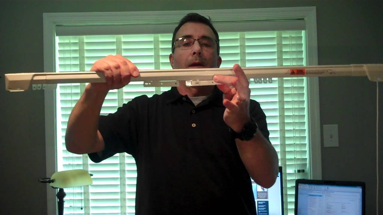 Kirsch Traverse Rod-Converting From a Split-Draw Traverse Rod to a One-Way Traverse Rod