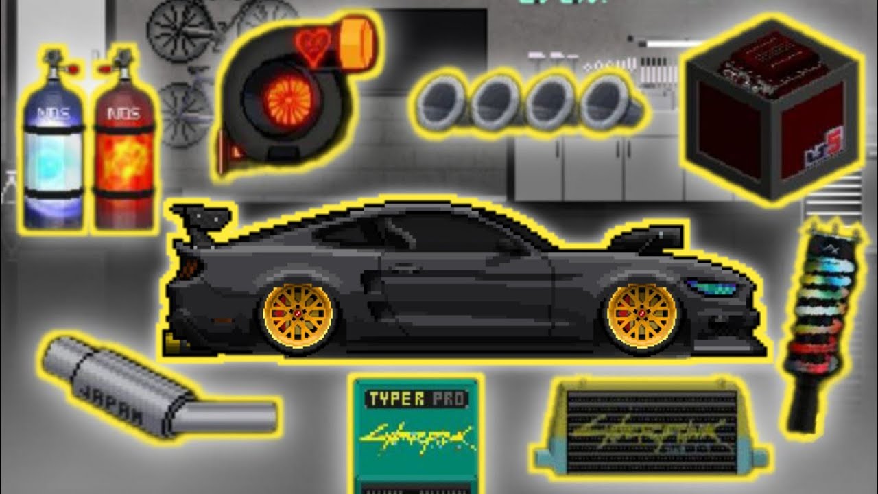 Ford Mustang GT / Pixel Car Racer / Gameplay / Non4mE / Part 97 /