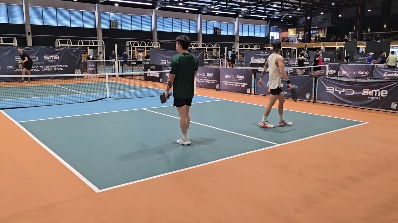 Pickleball Men's Doubles 3.5 below Malaysia 1 match