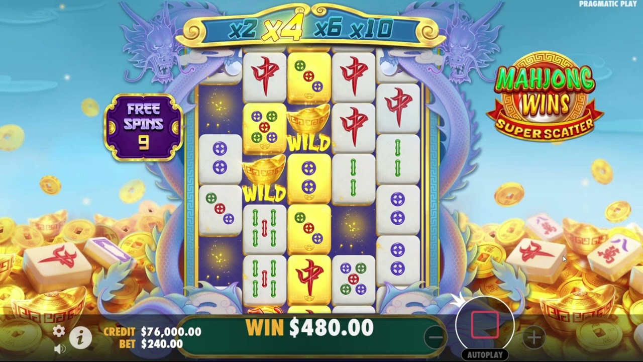 MAHJONG WINS SUPER SCATTER 🔥 Massive Bonus & Insane Free Spins Win!