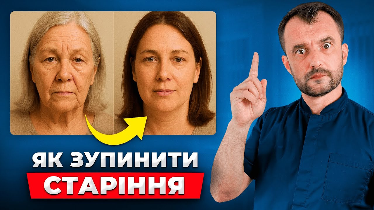 Як зупинити старіння природним шляхом — БЕЗ ОПЕРАЦІЙ та лікарів!