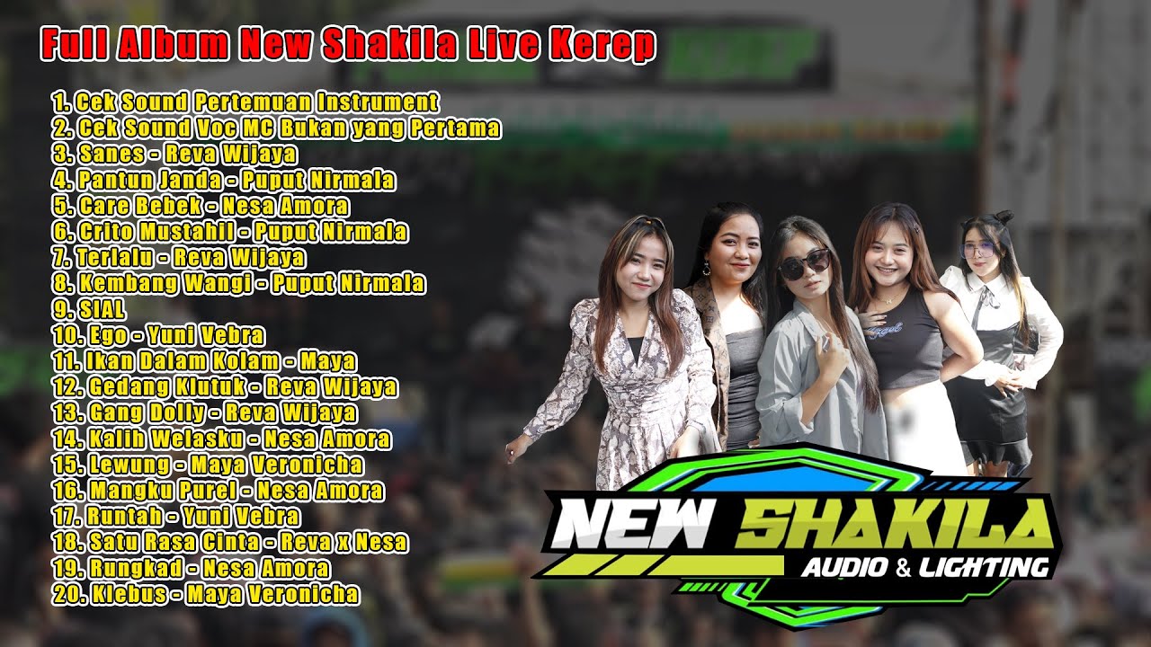 FULL ALBUM NEW SHAKILA LIVE KEREP