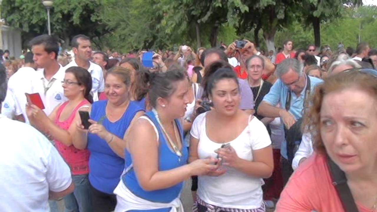 Regreso de María Santísima de Alharilla a su Santuario 20/07/2014 Parte 5