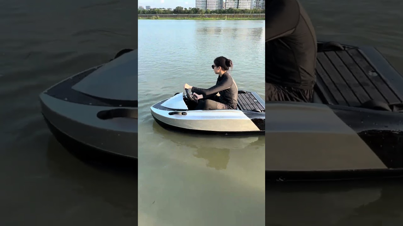 Kart Boat， flexible, easy to transport #RUSHWAVE #jetsurfboard #kart Boat