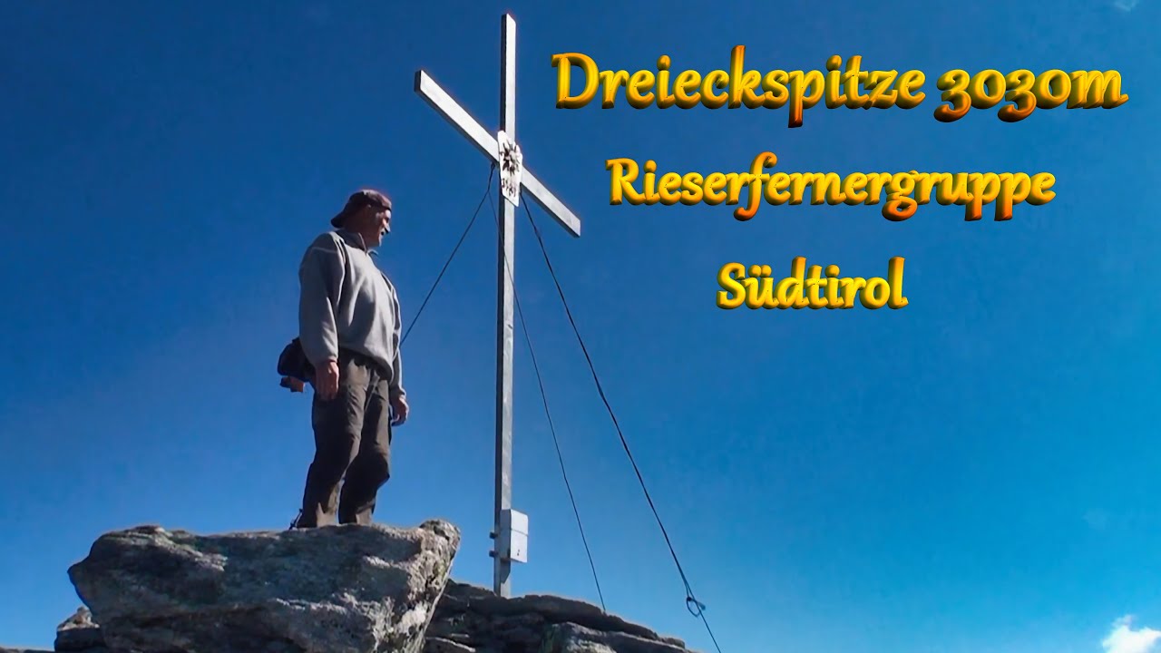 Dreieckspitze 3030m Rieserfernergruppe Rein in Taufers, Koflerseen, Knuttental, Südtirol