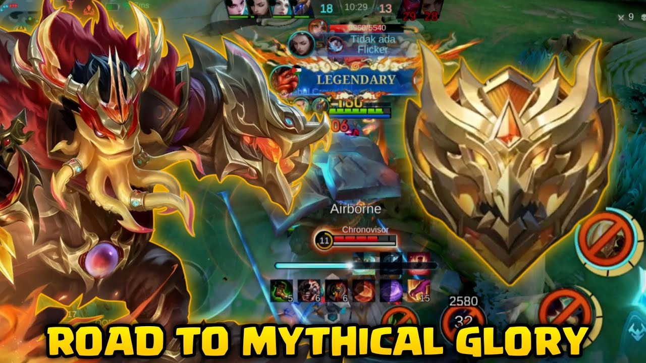 Detik-detik Menuju Mythical Glory Season 38 - Mobile Legends 