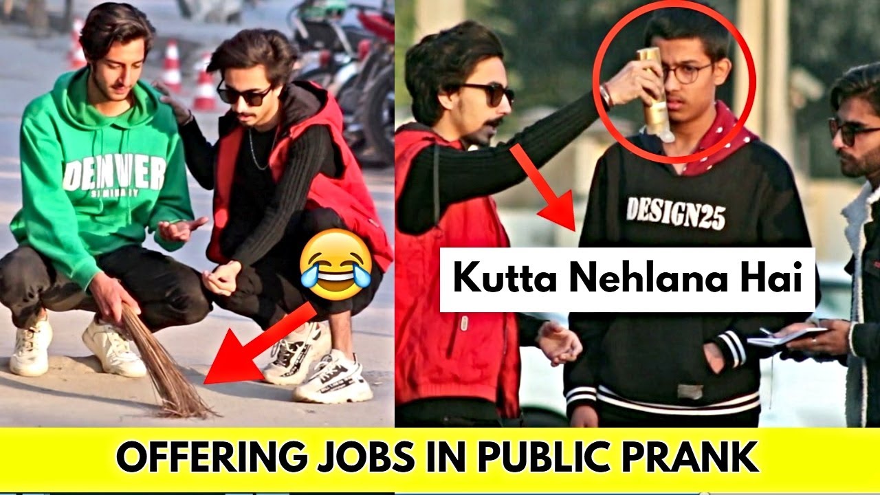Offering Jobs Prank || Pindi Vibes