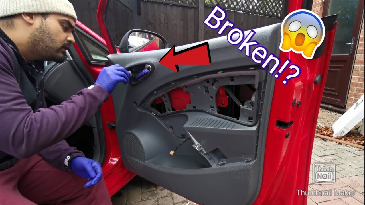 SEAT IBIZA DOOR WON'T OPEN! *BROKEN