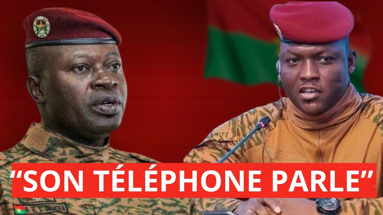 Burkina Faso : le téléphone de Damiba révèle des vérités glaçantes