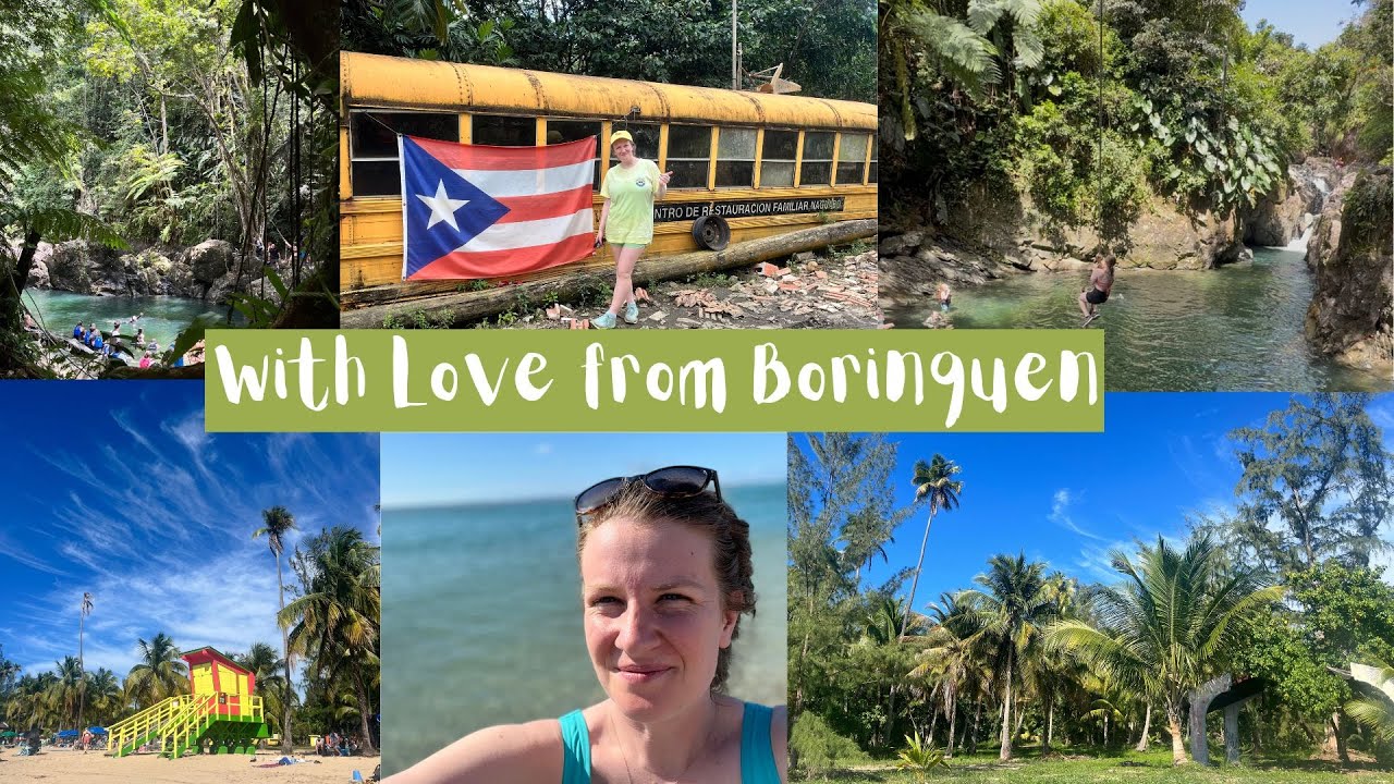 Exploring Borinquen 🇵🇷: the YUNQUE RAINFOREST and LUQUILLO BEACH!