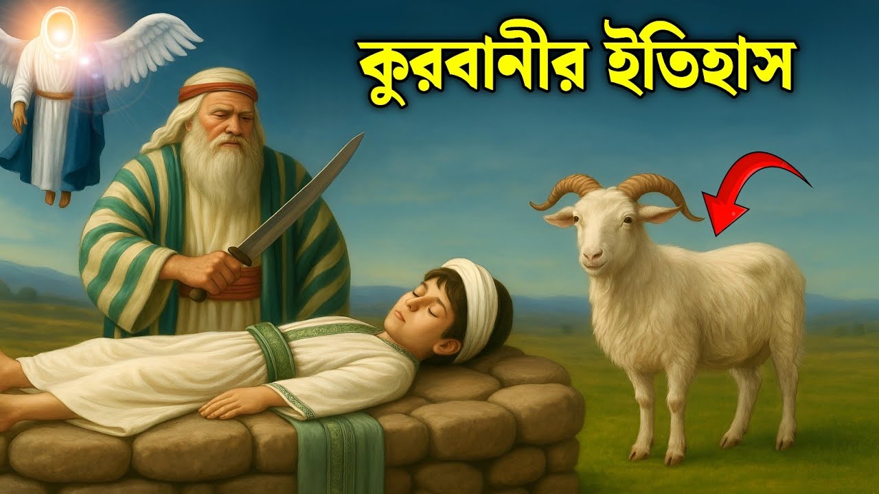 কুরবানী কিভাবে শুরু হয়েছিল সেই ইতিহাস | পিতার হাতে পুত্র কুরবানী | কুরবানীর ইতিহাস | JULFIKAR ALI