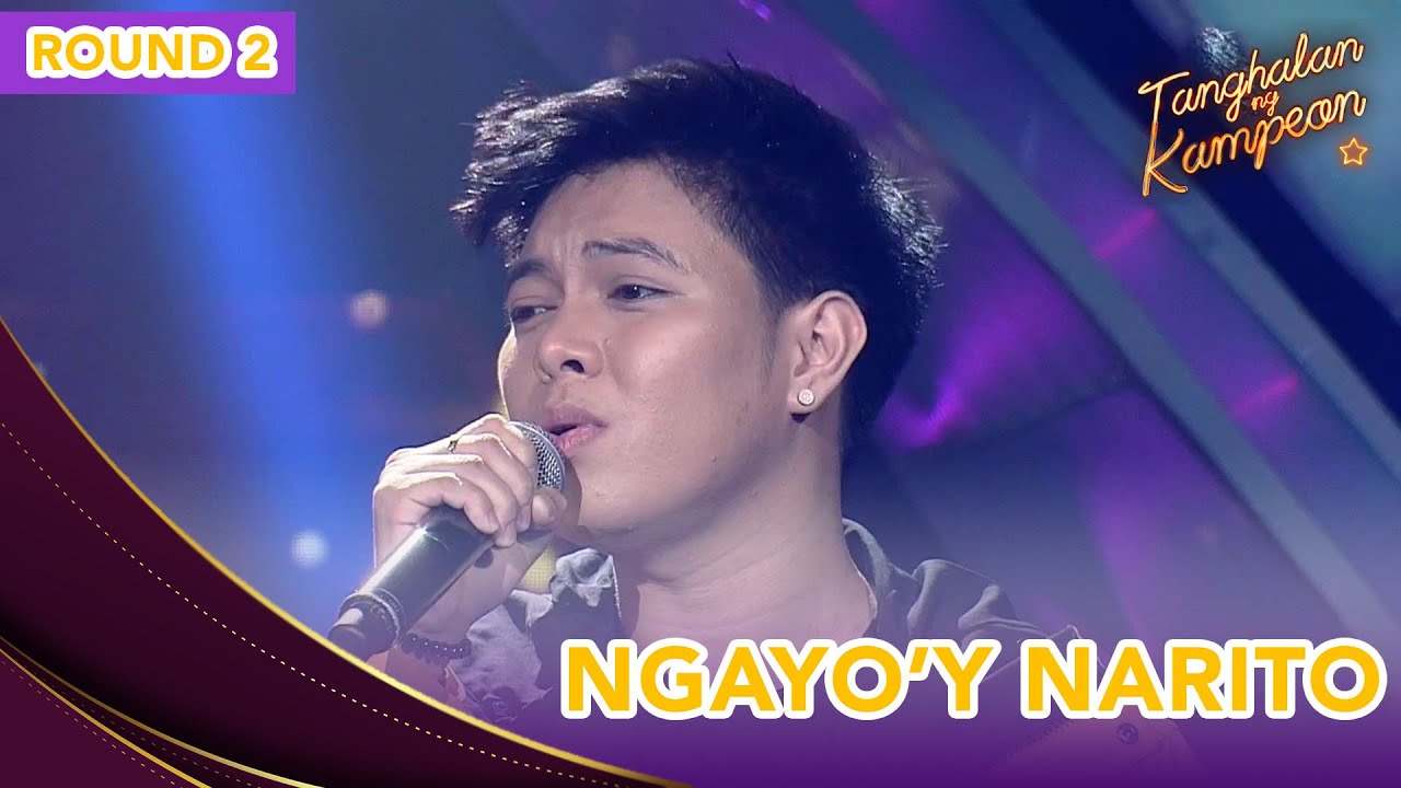 Rdee Asadon's 'Ngayo'y Narito' is truly heart melting! | Tanghalan Ng Kampeon