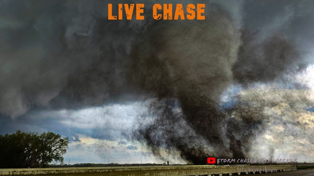 Tornado Caught on Drone NW of Houston (As it happened)