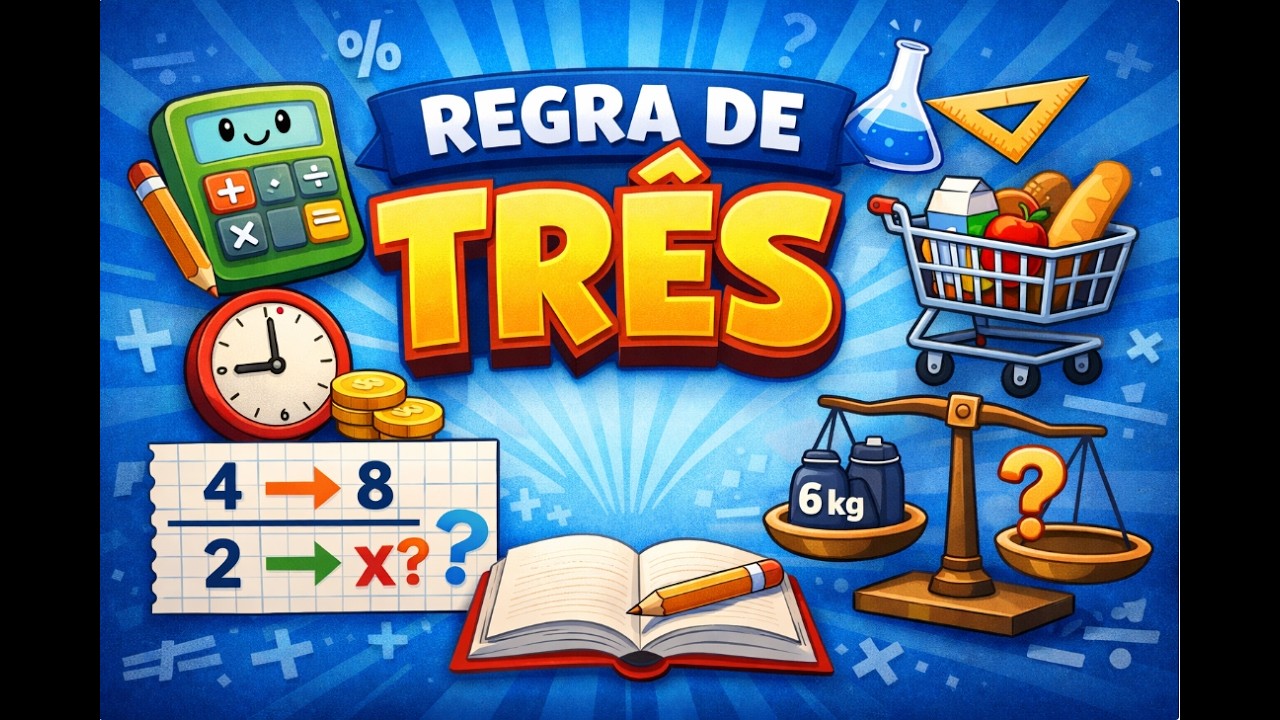 📐 Você usa a Regra de Três todos os dias… e talvez nem perceba!#conhecimento #resumo #matematica