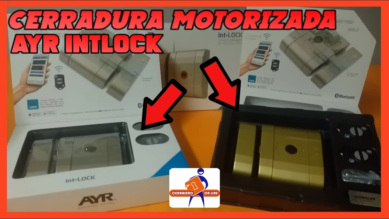 Nueva cerradura motorizada AYR Intlock