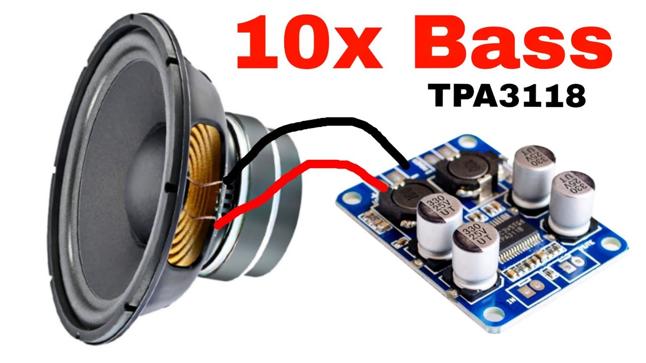tpa3118 amplifier bass test tpa3118 amplifier sound testing tpa3118 amplifier