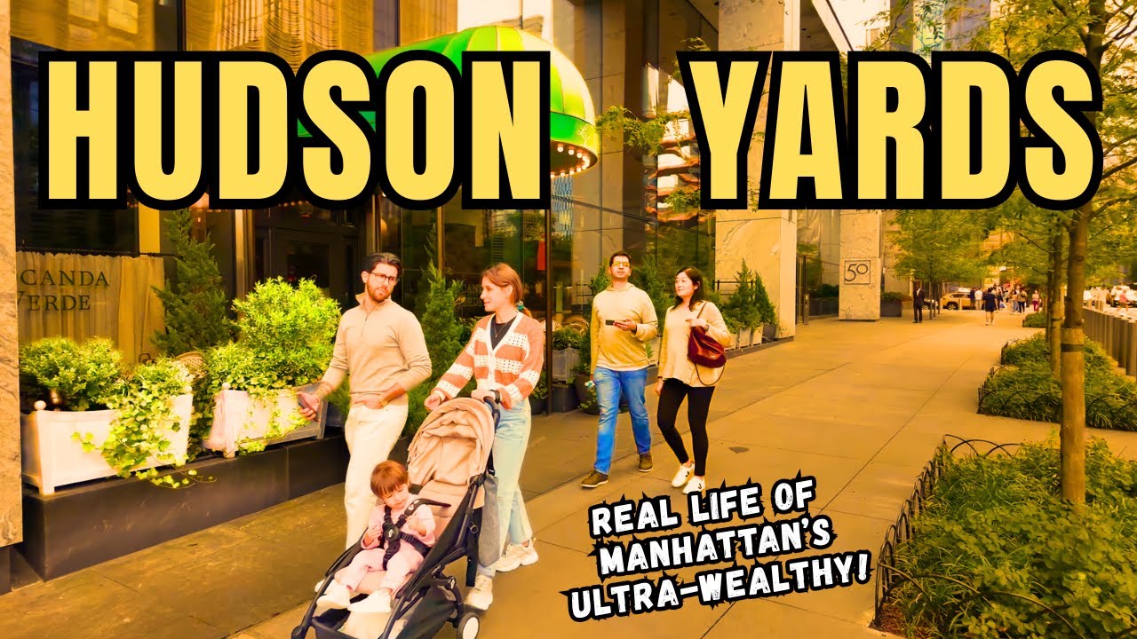 Exploring Manhattan's HUDSON YARDS | What It's REALLY Like in NYC's ULTRA-WEALTHY Mega-City