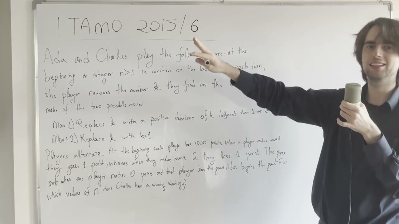 A game with weird numbers as winners | ITAMO 2015 - P6