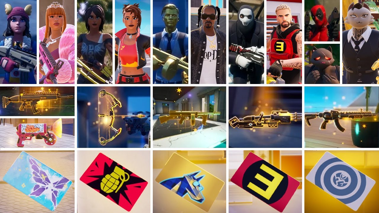 Fortnite Chapter 2 Remix Compared to Chapter 2 Season 2 (All Bosses, Mythic Weapons & Vaults)