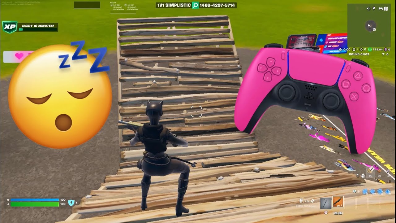 1v1 Build Fights 🤩 Controller ASMR 🎧 Satisfying Fortnite 360 FPS 4K