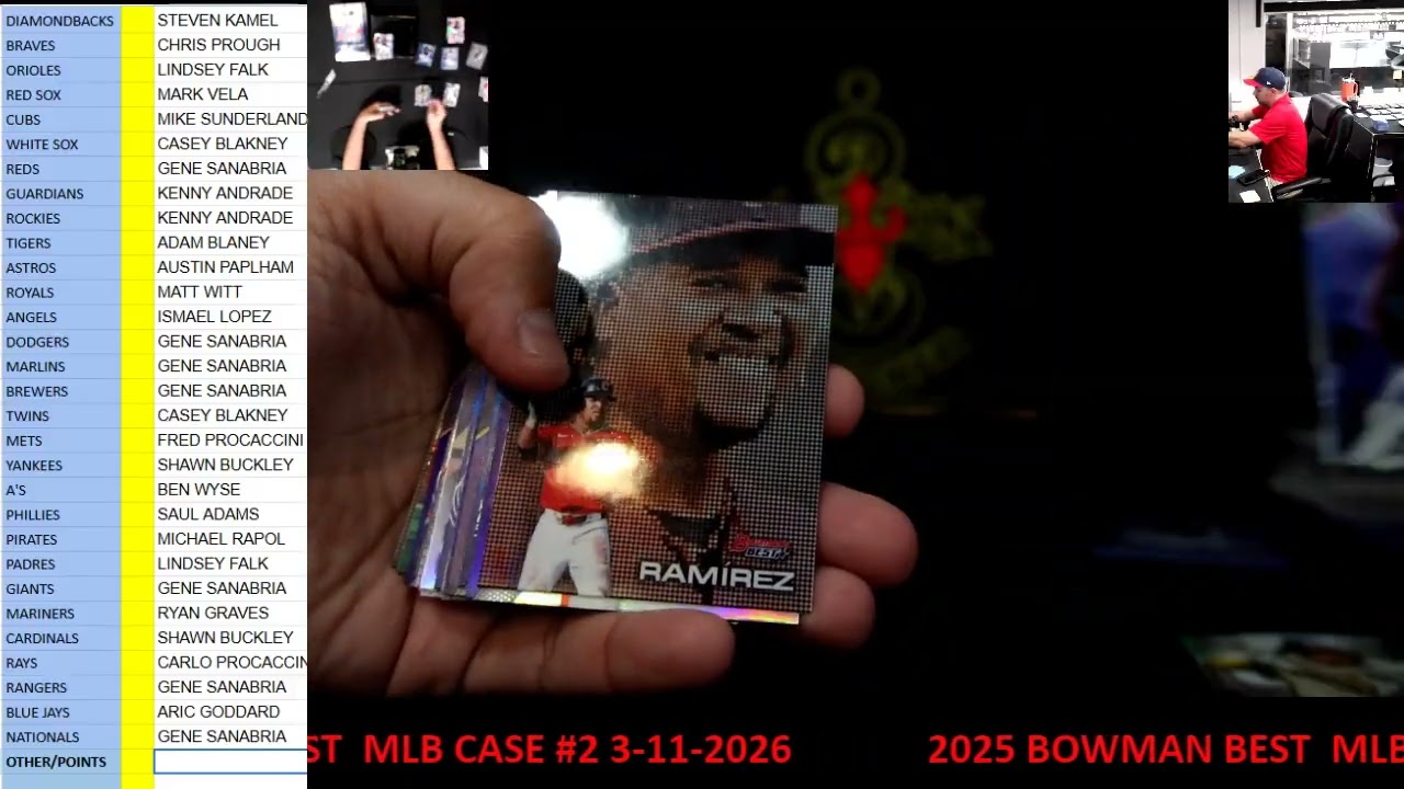 CAJUNBREAKER 2025 BOWMAN ЛУЧШИЙ КЕЙС MLB №2 3-11-2026