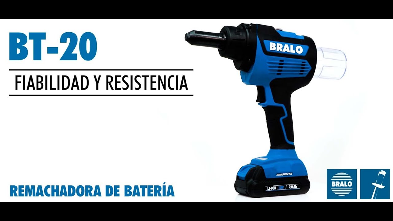 Remachadora de batería BT-20 de BRALO