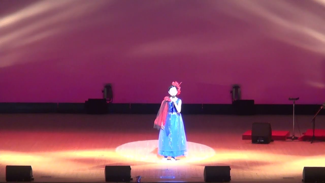 天城越え（１０歳）秋祭りイベントに#石川さゆり#演歌#小学生
