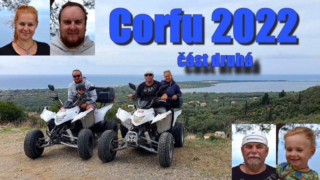 Dovolená na Corfu 2.část - Objevujeme další místa