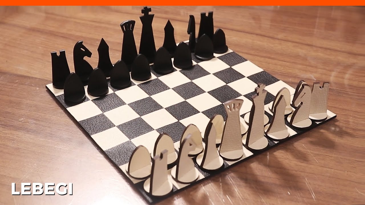 가죽으로 체스 만들기 | Making chess with leather