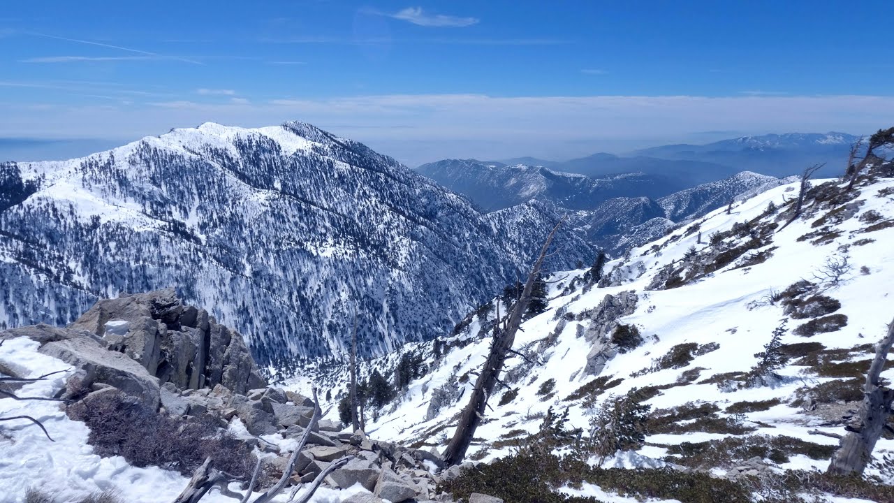 Skiing Telegraph Peak's South Avalanche Chutes