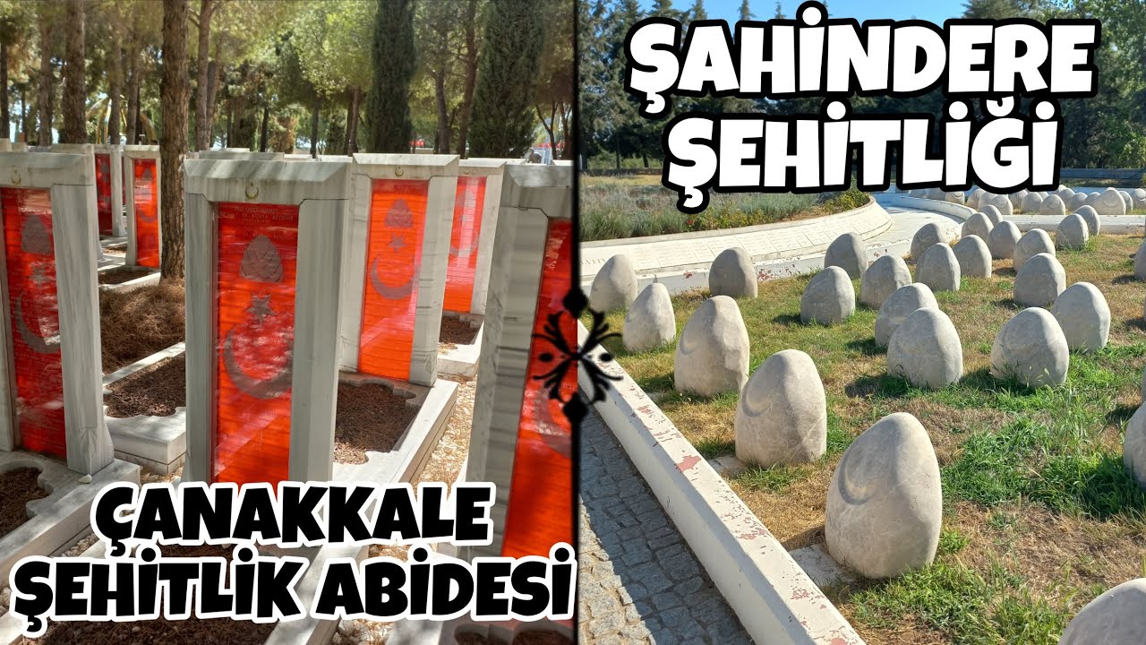 Çanakkale Şehitlik Abidesi ve Şahindere Şehitliği 🇹🇷 | VLOG