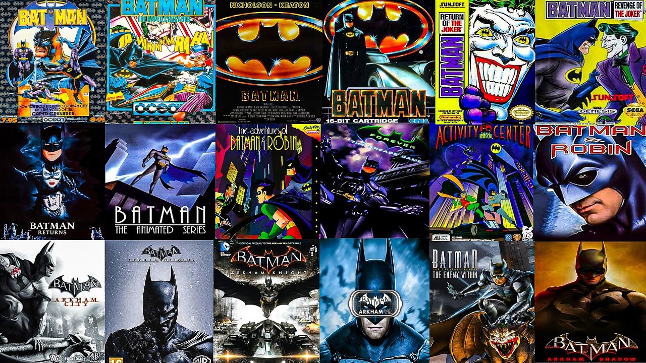 The Evolution of BATMAN Games (1986-2025) 