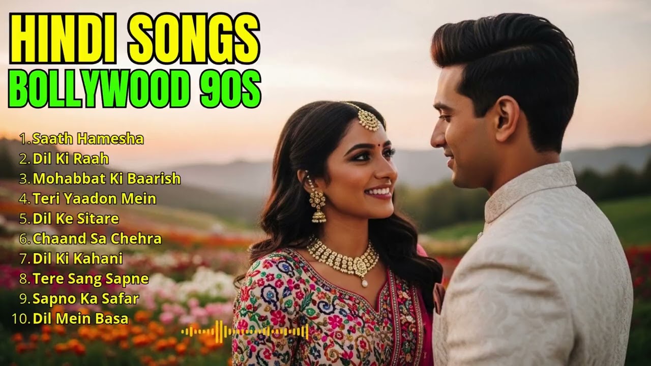 Top 10 Evergreen Bollywood Love Songs | Nostalgic 90s Romantic Collection