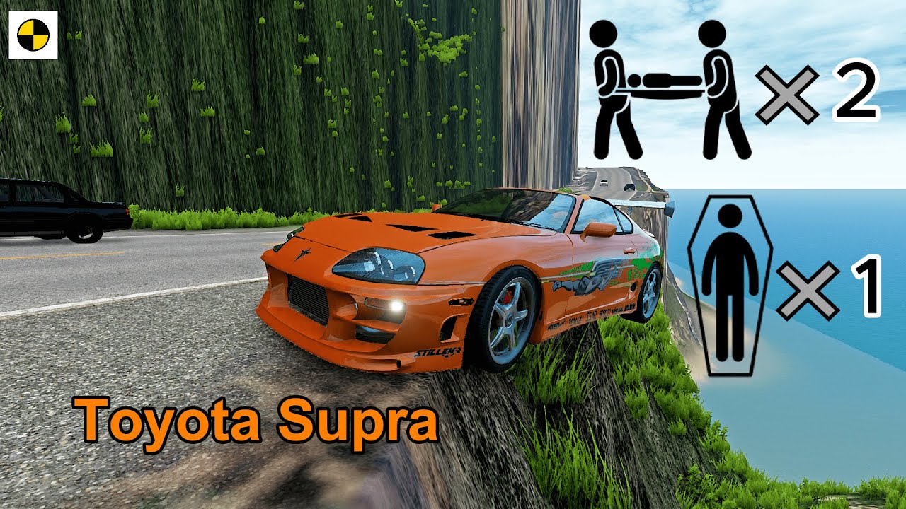Realistic High-Speed Car Crashes in BeamNG.drive #13 | Ultra Detailed Crash Compilation
