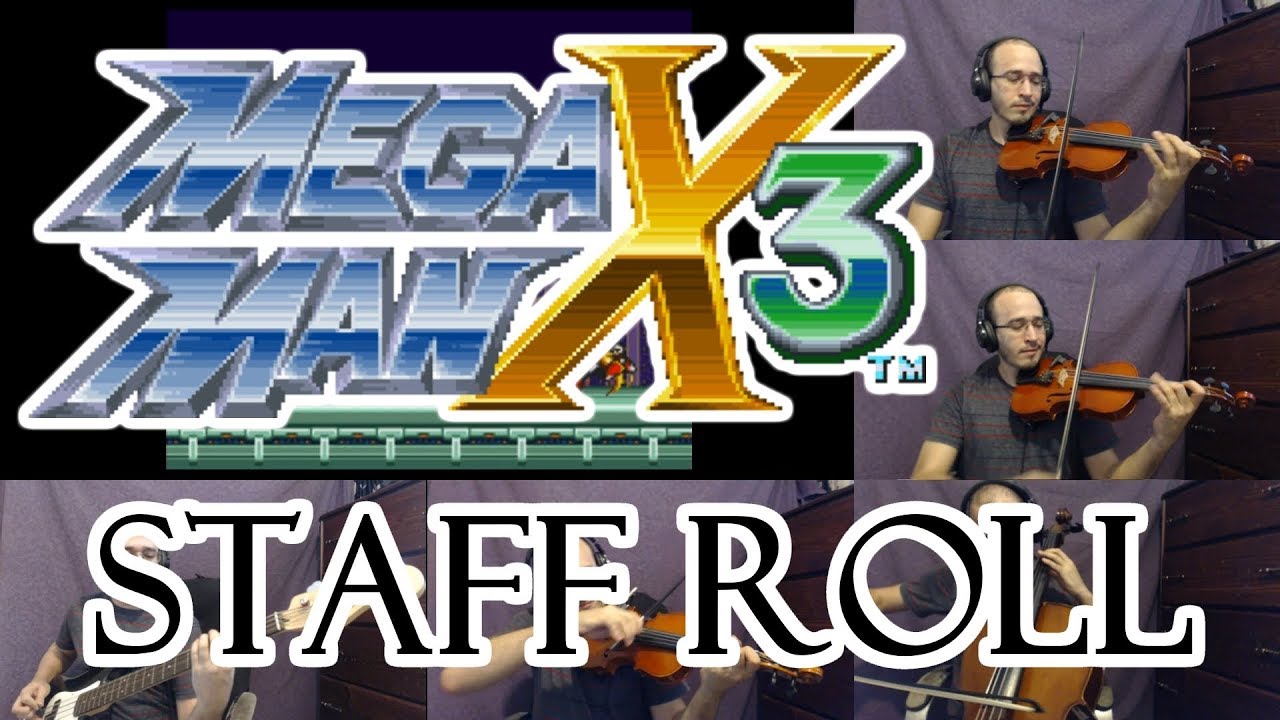 Megaman X3 - Cast Roll cover
