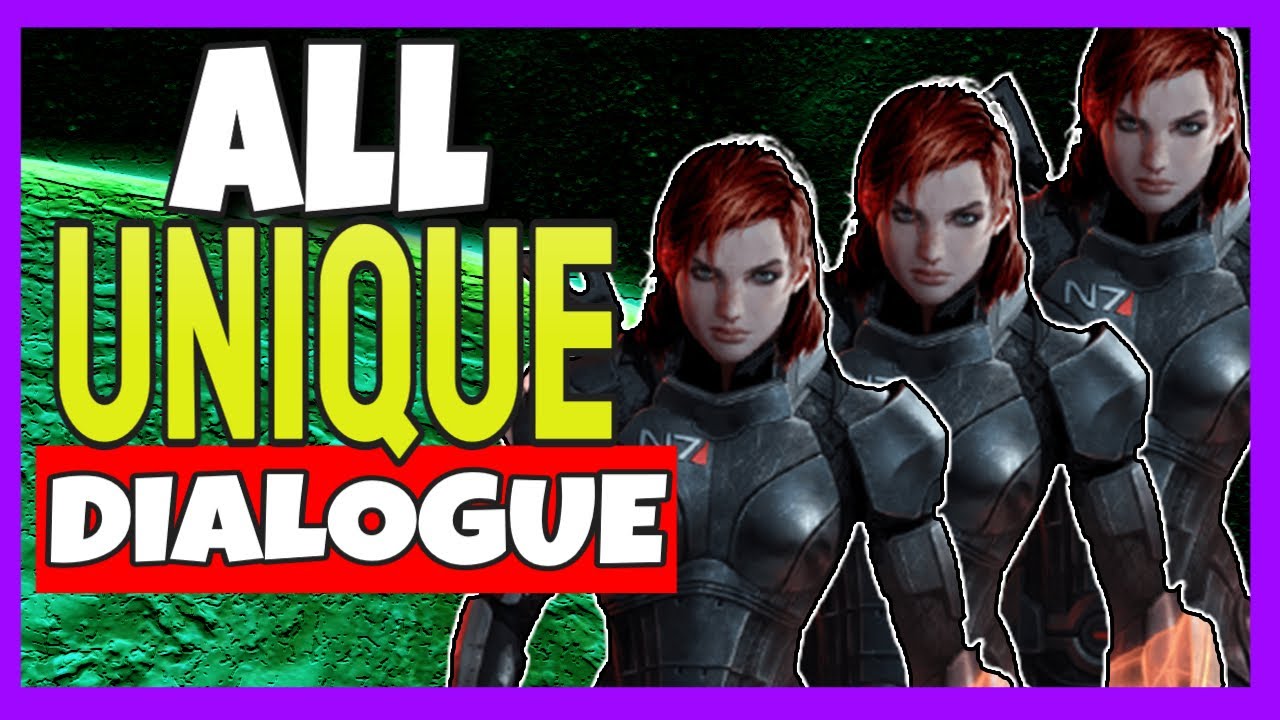 Is Commander Shepard a CLONE? (Unique dialogue)
