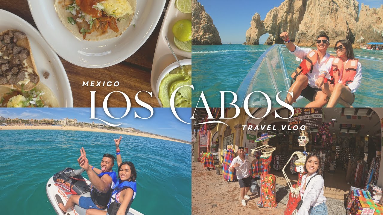 LOS CABOS TRAVEL VLOG | Day 3 at Riu Santa Fe– Glass Boat Tour, Jet Skis & Jungle Riu Party!